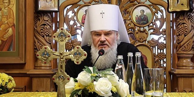 UOC-MP烏克蘭正教會基洛沃格勒教區都主教約薩夫遭判刑三年、緩刑兩年、不得擔任教區領袖一年。（圖／翻攝自english.nv.ua）